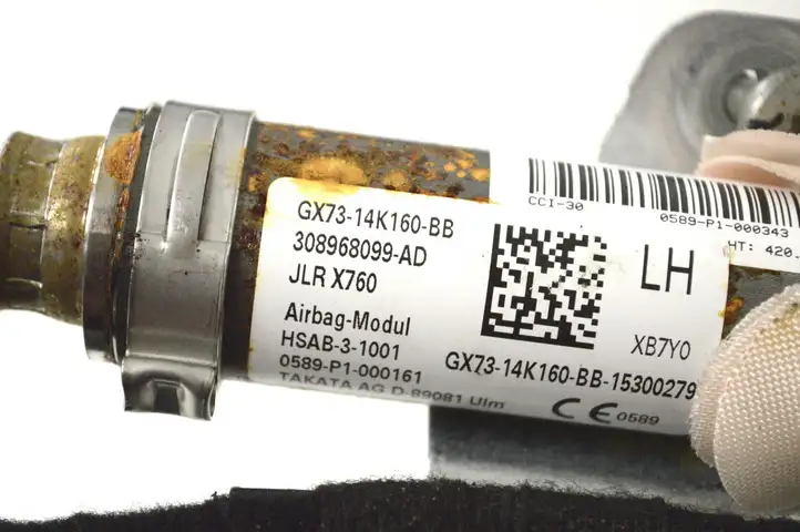 Jaguar XE (2014 - 2019) GX7314K160BB Боковая подушка безопасности шторка — фото 6