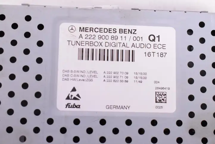 Mercedes-Benz C W205 (2014 - 2021) A2229008911 Модуль управления видео — фото 7