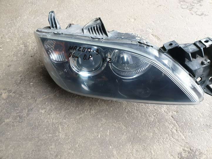Mazda 3 (2003 - 2006)   Передняя фара