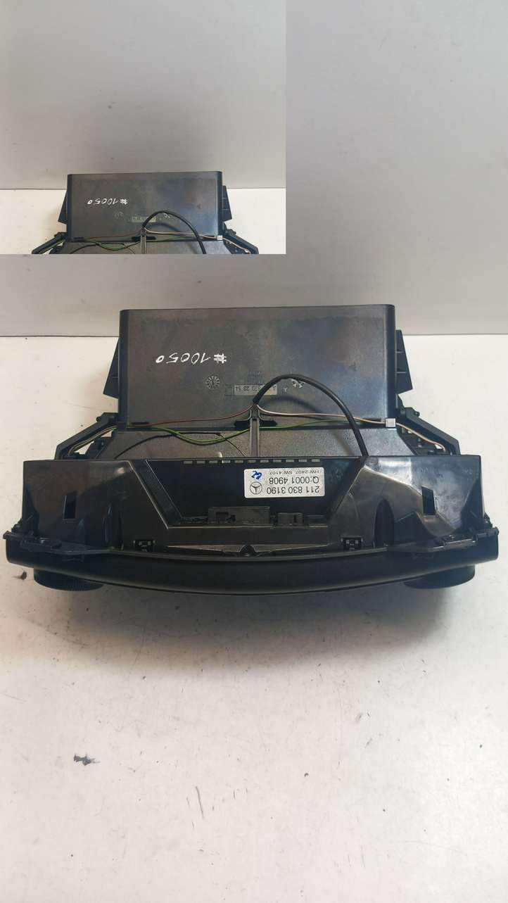 Mercedes-Benz E W211 (2002 - 2009)  2118303190 Модуль блока управления кондиционером