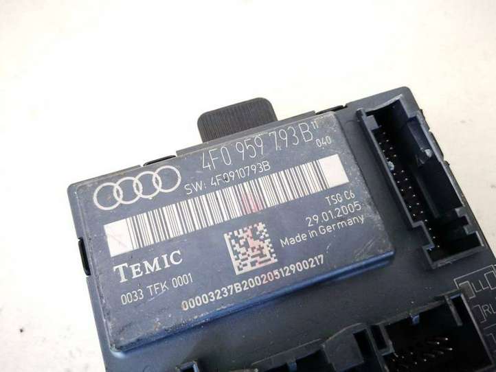 Audi A6 (2004 - 2008)  4f0959793b Блок управления дверью