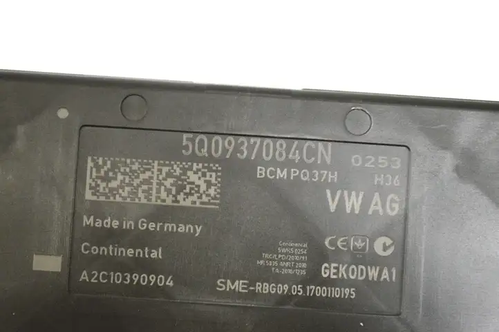 Volkswagen Golf VII (2013 - 2019) 5Q0937084CN Модуль управления кузовом (BCM) — фото 6