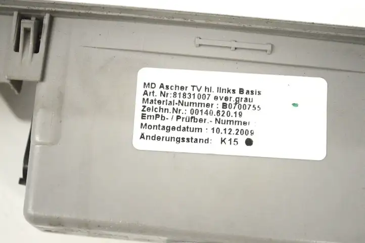 BMW 7 F01 (2008 - 2016) 8183100 Передняя пепельница — фото 5