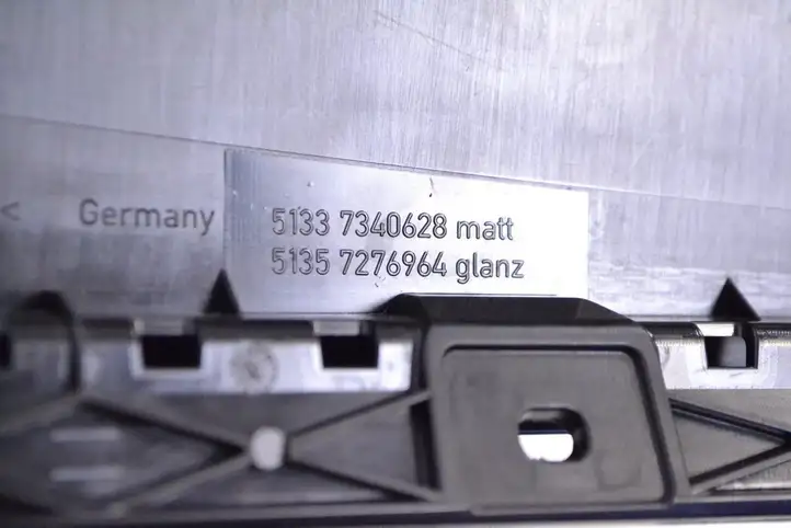 BMW 1 F20 F21 (2011 - 2019) 7340628 Накладка стекла задней двери — фото 4