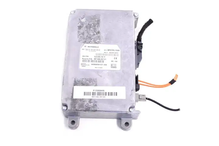 Porsche Cayenne (9PA) (2002 - 2010) 7L5035741F Блок GSM — фото 3