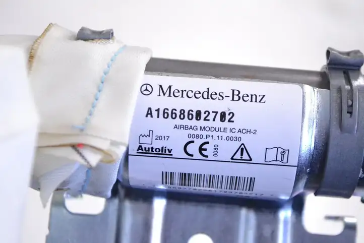 Mercedes-Benz GLS X166 (2015 - 2019) A1668602702 Боковая подушка безопасности шторка — фото 5
