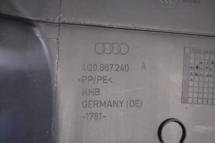 Audi A6 Allroad C7 (2012 - 2014) 4G0867240A Верхняя обшивка стойки B — фото 5