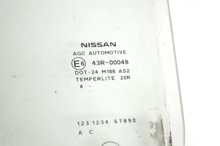 Nissan Pulsar (2014 - 2018) 43R00048 Стекло задней двери — фото 4