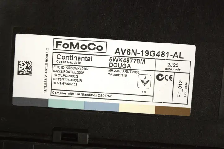 Ford Focus (2011 - 2015) AV6N19G481AL Модуль управления кузовом (BCM) — фото 6