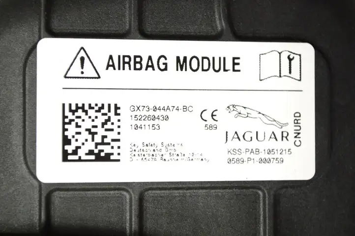 Jaguar XE (2014 - 2019) GX73044A74BC Подушка безопасности пассажира — фото 5