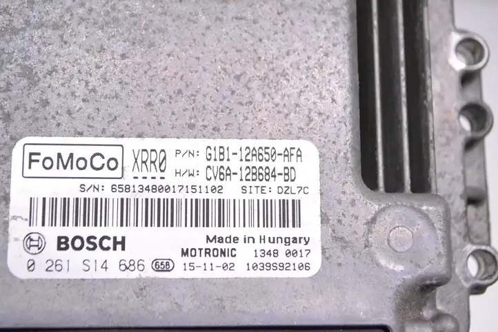 Ford Fiesta (2013 - 2017) G1B112A650AFA Блок управления двигателем (ЭБУ) — фото 6