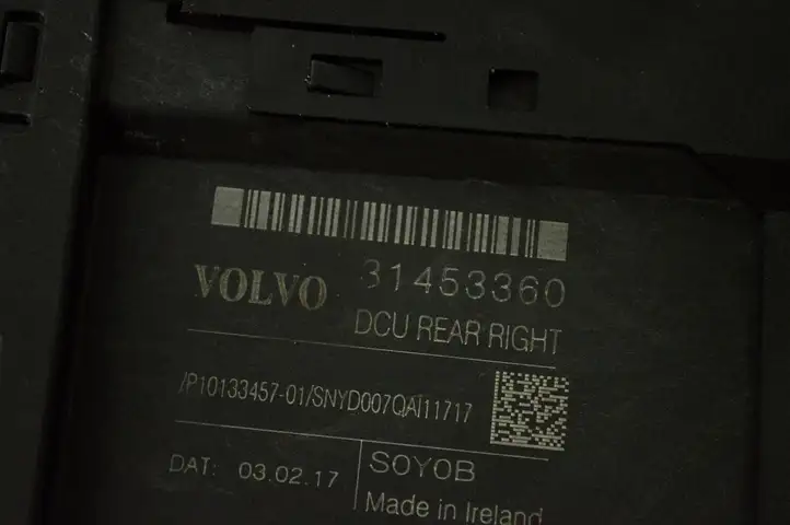 Volvo XC90 (2014 - 2019) 31453360 Стеклоподъемник задней двери — фото 5