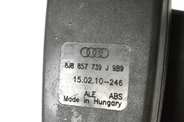 Audi A5 8T 8F (2007 - 2011) 8J8857739J Задний средний замок ремня — фото 5