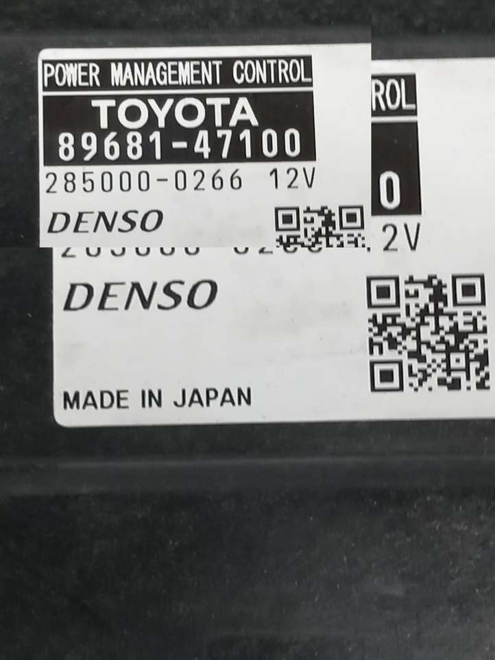 Toyota Prius (XW30) (2009 - 2015)  8968147100 Блок управления двигателем ECU