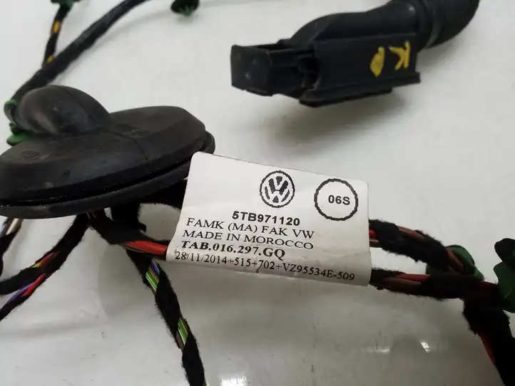 Volkswagen Touran III (2016 - ) 5TB971120 Проводка передней двери — фото 5
