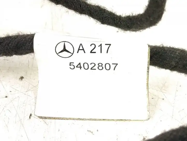 Mercedes-Benz S C217 (2015 - 2020)   Проводка передних дверей