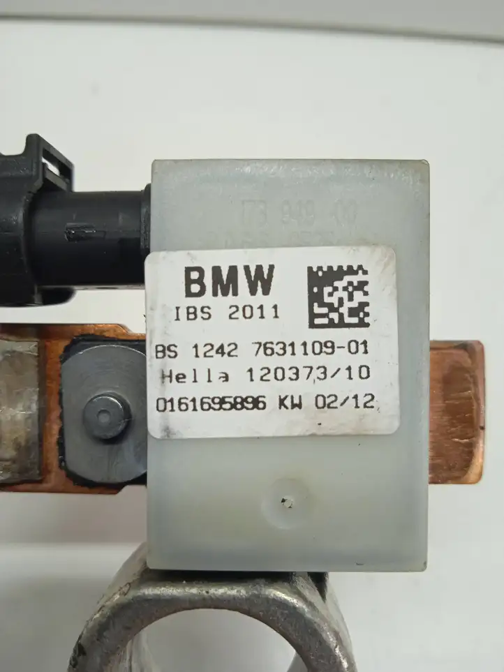 BMW 1 F20 F21 (2011 - 2019) 7631109 Минусовой провод аккумулятора — фото 5