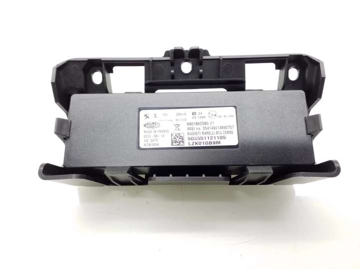 9801862580 Citroen DS3 Navigacijos (GPS) valdymo blokas