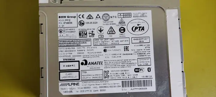 BMW 2 F45 (2014 - 2021) 8798036 Магнитола / мультимедийная система — фото 4