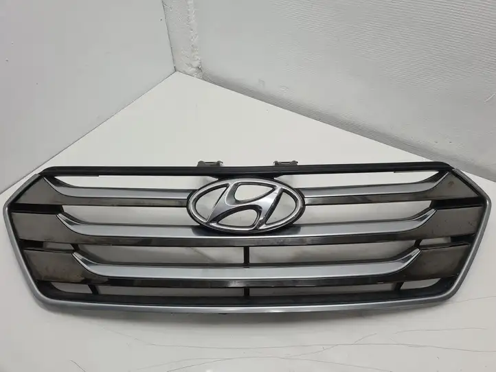 Hyundai Santa Fe (2012 - 2015) 863512W050 Передняя решетка — фото 1