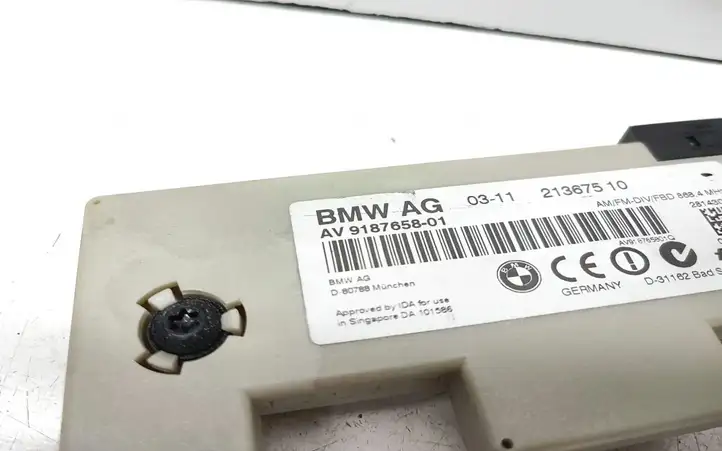 BMW 3 E92 E93 (2005 - 2014) 9187658 Усилитель антенны — фото 2
