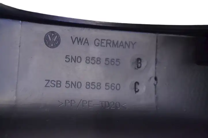 Volkswagen Golf VI (2009 - 2013) 5N0858565B Обшивка рулевой колонки — фото 5