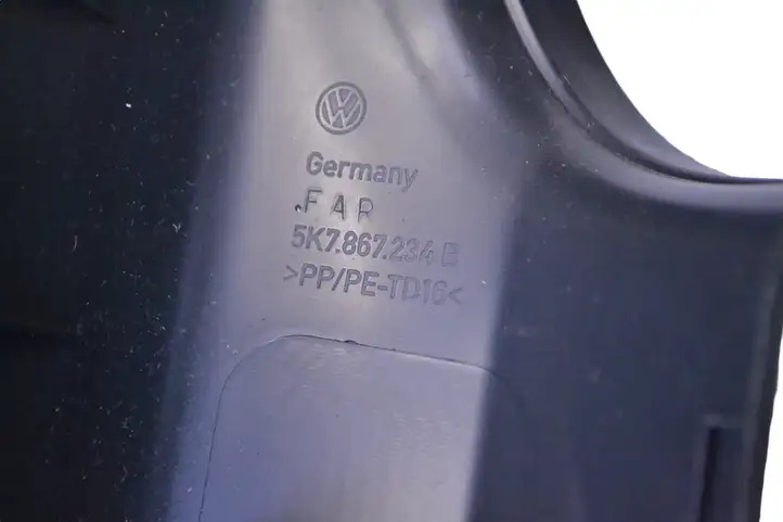 Volkswagen Golf VI (2009 - 2013) 5K7867234B Верхняя обшивка стойки B — фото 5