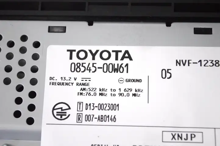 Toyota Prius (XW50) (2015 - ) 0854500W61 Магнитола / мультимедийная система — фото 4