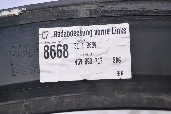 Audi A6 Allroad C7 (2012 - 2014) 4G9853717 Накладка колесной арки — фото 5