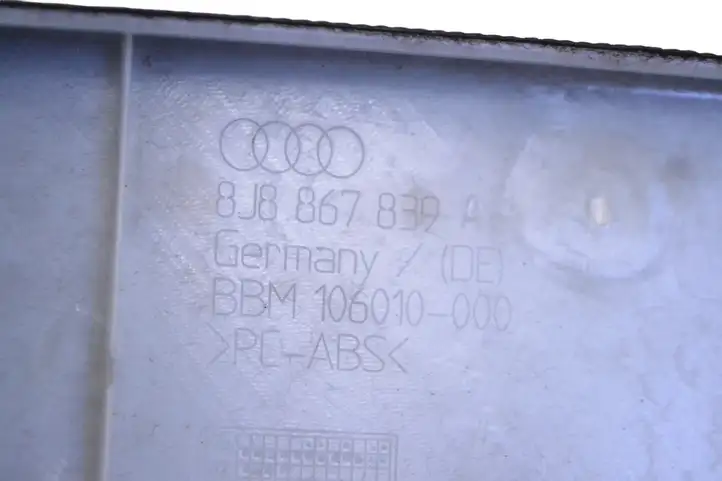 Audi TT TTS Mk2 (2006 - 2010) 8J8867839A Прочие детали салона — фото 5