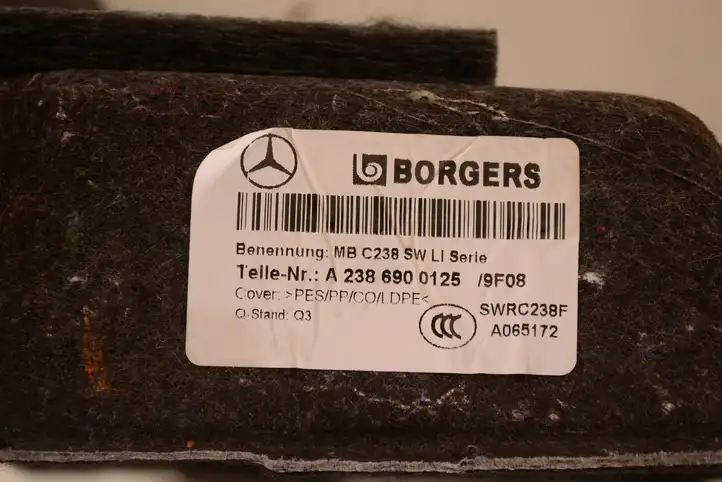 Mercedes-Benz E W238 (2017 - ) A2386900125 Боковая обшивка багажника — фото 5