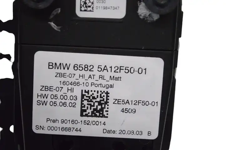 BMW 3 G20 G21 (2019 - ) 5A12F50 Контроллер мультимедийной системы — фото 4
