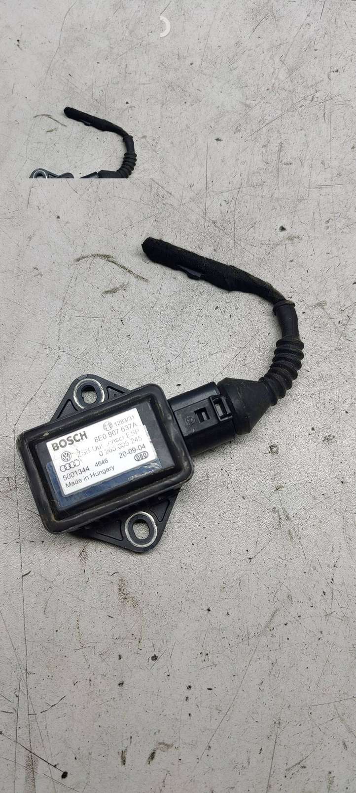 Volkswagen PASSAT B5.5 (2001 - 2005)  8E0907637A Датчик ESP (системы стабильности) (датчик курсовой устойчивости))