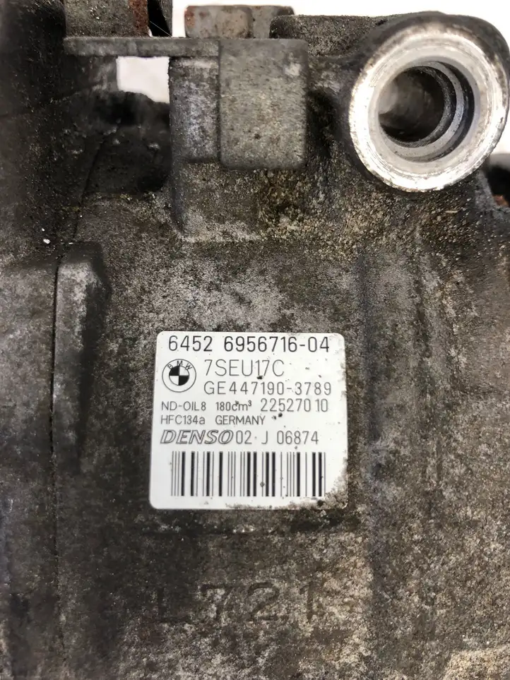 BMW 3 E92 E93 (2005 - 2014) 6452695671604 Компрессор (насос) кондиционера воздуха — фото 2