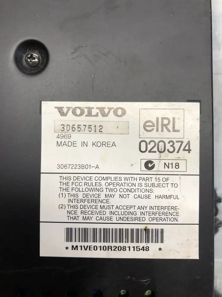 Volvo XC90 (2002 - 2006) 30657512 Усилитель звука — фото 3