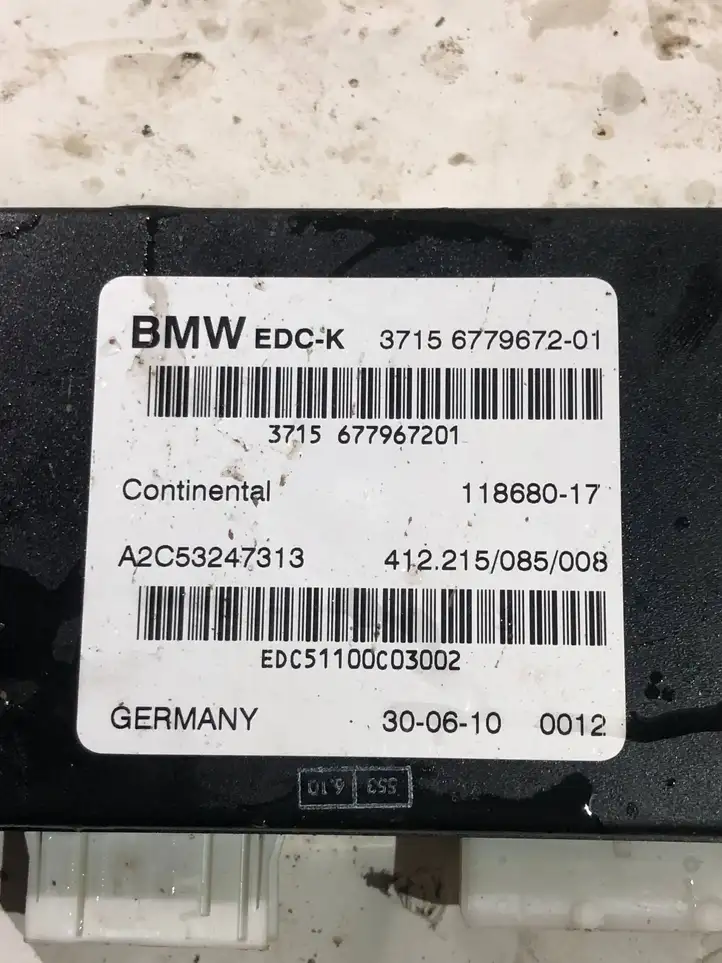 BMW 7 E65 E66 (2001 - 2008) 6779672 Блок управления подвеской — фото 2