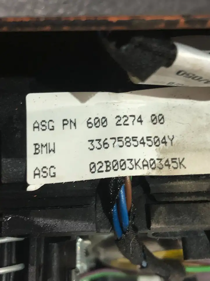 BMW 7 E65 E66 (2001 - 2008) 600227400 Подушка безопасности руля — фото 2