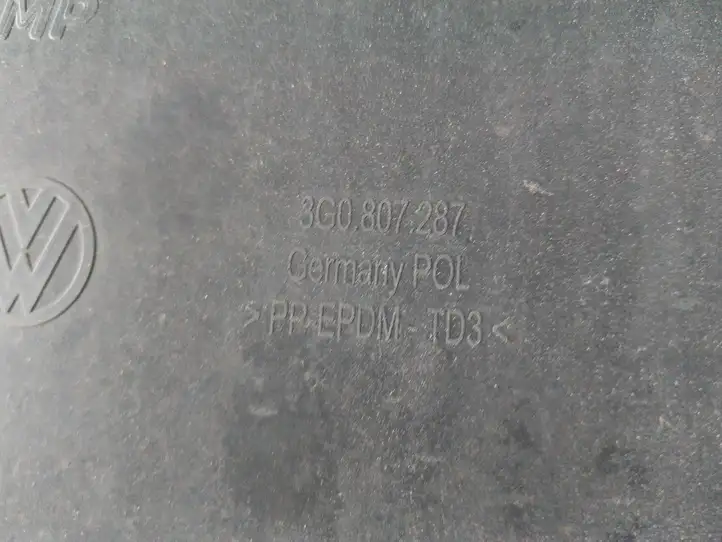 Volkswagen PASSAT B8 (2015 - ) 3G0807287 Рамка номерного знака — фото 3