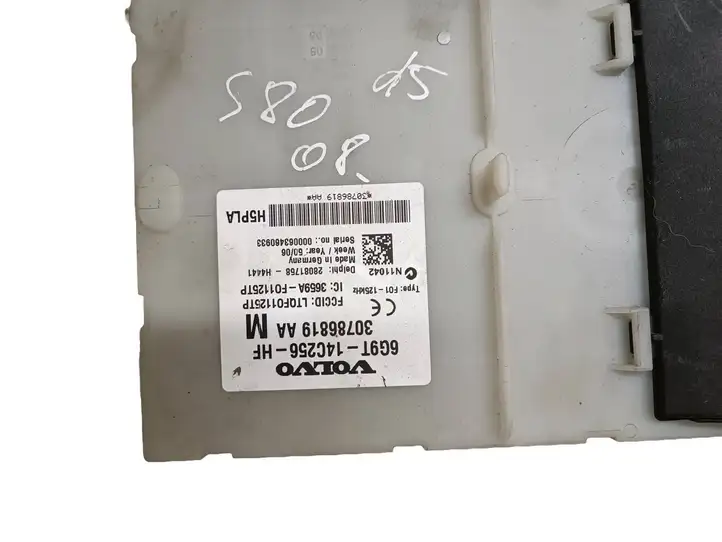 Volvo S80 (2006 - 2009) 6G9T14C256HF Модуль комфорта — фото 2