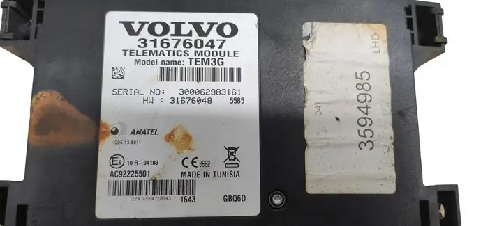 Volvo V60 (2013 - 2018) 31676047 Прочие блоки управления — фото 2