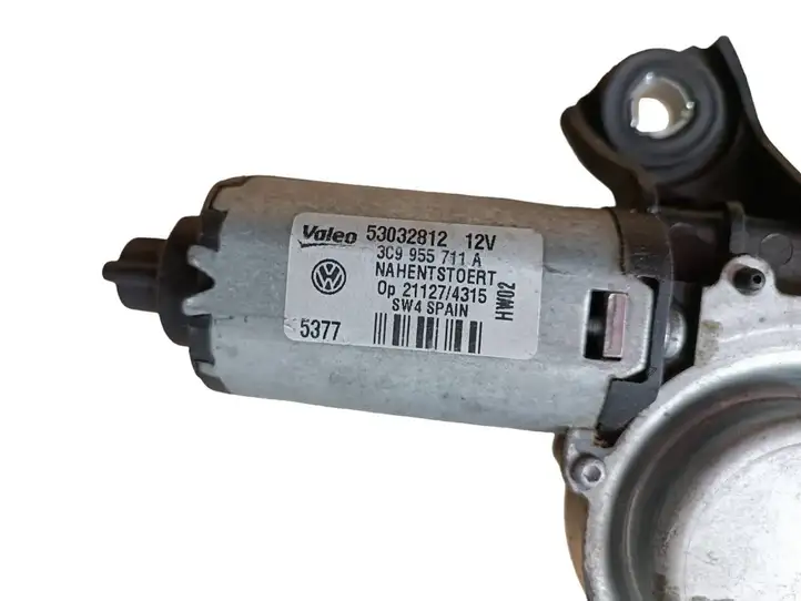 Volkswagen PASSAT B6 (2005 - 2010) 3C9955711A Двигатель стеклоочистителя заднего стекла — фото 2