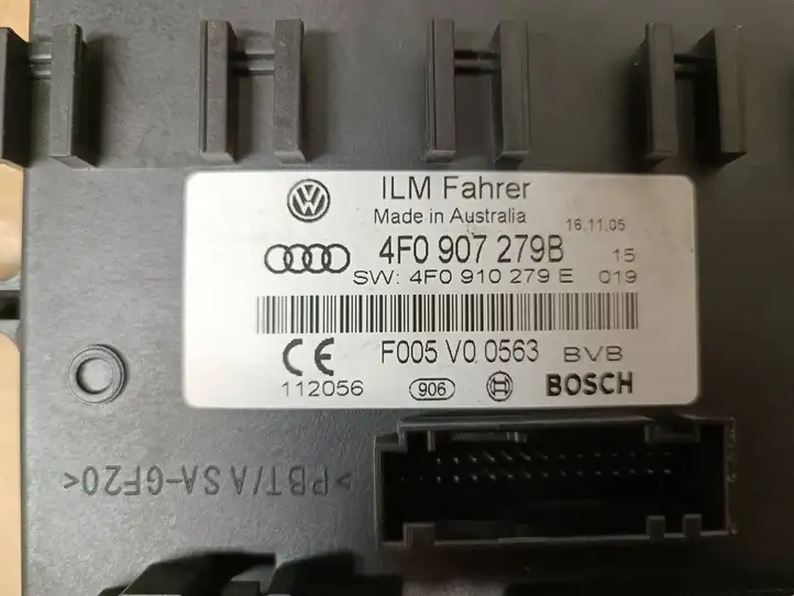 Audi A6 S6 C6 4F (2004 - 2008) 4F0907279B Модуль комфорта — фото 2