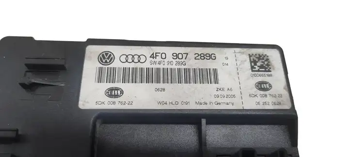 Audi A6 Allroad C6 (2006 - 2008) 4F0907289G Блок управления светом — фото 2