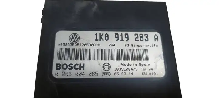 Volkswagen Touran I (2003 - 2010) 1K0919283A Блок управления парктрониками — фото 2