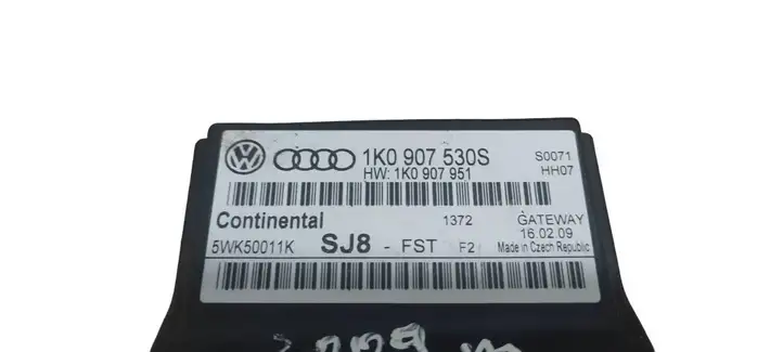 Volkswagen PASSAT B6 (2005 - 2010) 1K0907530S Модуль Gateway — фото 2