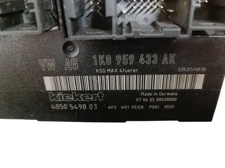 Volkswagen Golf V (2003 - 2009) 1K0959433AK Модуль комфорта — фото 1