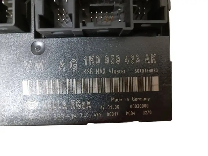 Skoda Octavia Mk2 (1Z) (2004 - 2013) 1K0959433AK Модуль комфорта — фото 1