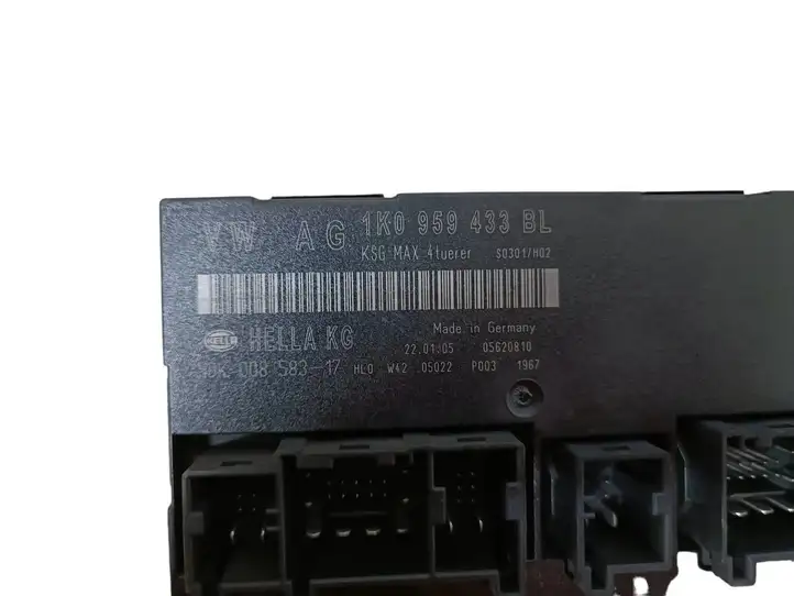 Skoda Octavia Mk2 (1Z) (2004 - 2013) 1K0959433BL Модуль комфорта — фото 3