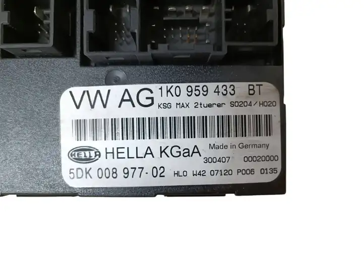 Volkswagen Golf V (2003 - 2009) 1K0959433BT Модуль комфорта — фото 2