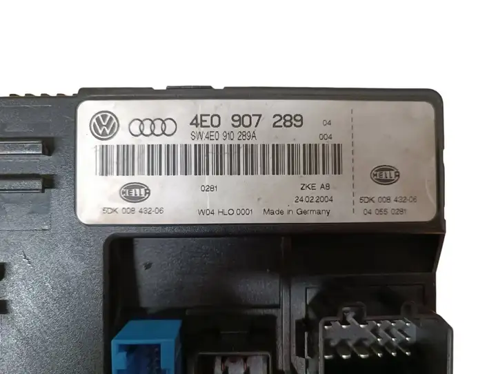 Audi A8 S8 D3 4E (2002 - 2005) 4E0907289 Модуль комфорта — фото 1
